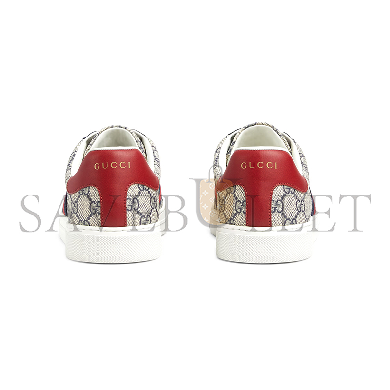 GUCCI MEN'S GUCCI ACE SNEAKER WITH WEB 760775 FACMZ 4049 GUCCI MEN'S GUCCI ACE SNEAKER WITH WEB 760775 FACMZ 4049